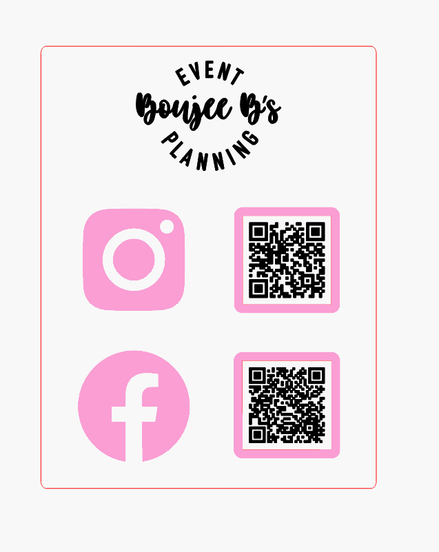 qr code with 2 links