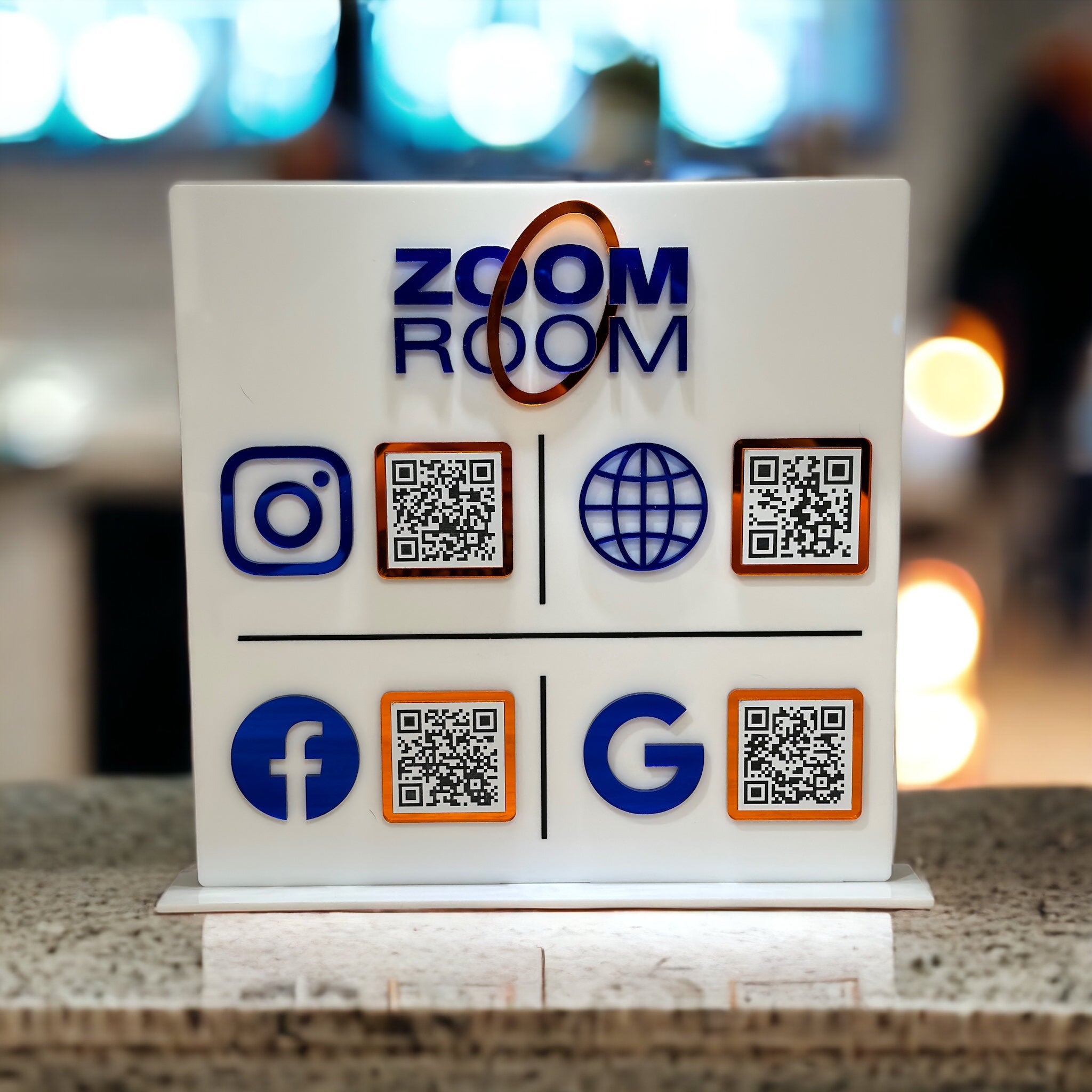 Qr Code Sign For Store Example QR Code Signs – A Different Route