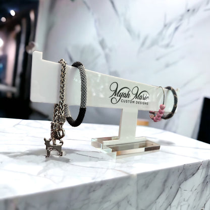 Acrylic Bracelet Holder with your Logo Printed