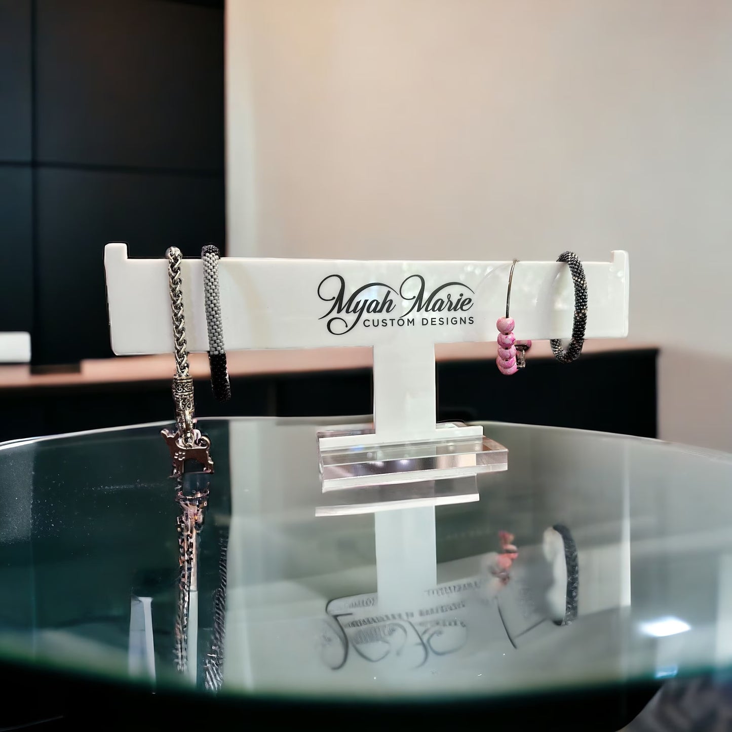 Acrylic Bracelet Holder with your Logo Printed