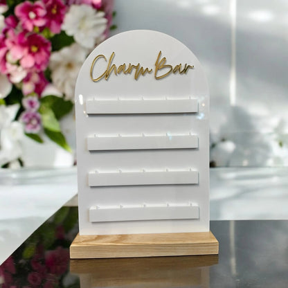 Mini Charm Display for Permanent Jewelry