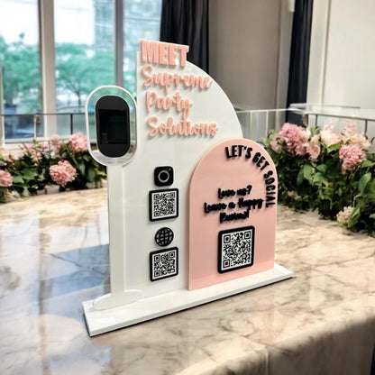Photobooth Three QR Code Display