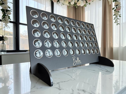 Acrylic Gem Display Stand with 50 Clear Containers