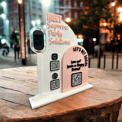 Photobooth Three QR Code Display