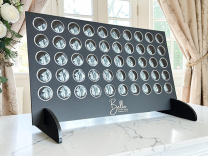 Acrylic Gem Display Stand with 50 Clear Containers