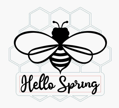 Door Hanging Bee Sign Shoes Off, Wooden Sign, Door Hanger, Cute Summer, Fall, Bumble Bee